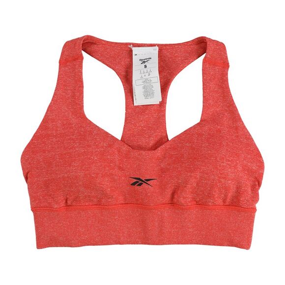 Reebok Womens United By Fitness Myoknit Sports Bra, Red, PRE - Picture 1 of 2